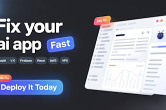 build fix deploy ai web app replit lovable bolt v0 firebase on vercel, aws, vps