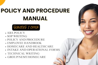 setup group home, home care, assisted living, aba, licensing policies and sops