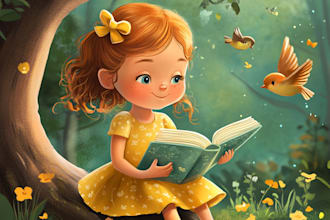 create stunning children book illustration package for KDP