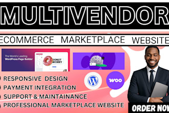 develop laravel shopify woocommerce multi vendor ecommerce marketplace website