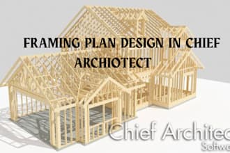design structural framing plans using chief architect