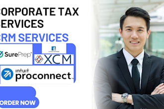 setup corporate tax crm tax workflow ultratax cs gosystem tax rs sureprep intuit