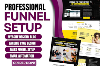 do landing page course membership sales funnel clickfunnels systeme kajabi ghl