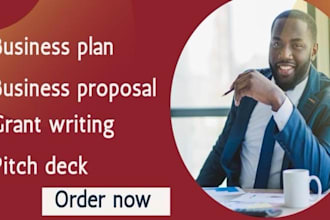 write business plan, business proposal, for startups