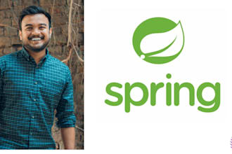 develop robust java spring boot backend applications