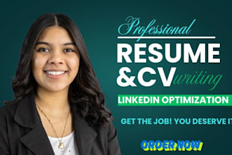 write a professional, executive resume and tech resume,, CV, cover letter