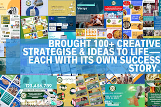 be your consultant for creative business and marketing strategies