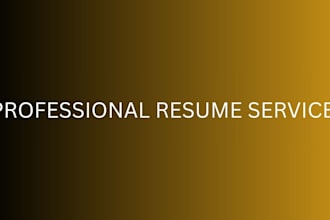 write your resume with modern design and impactful content