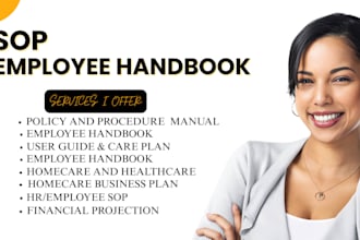 write sops employee handbook policy and procedures homecare business plan nemt