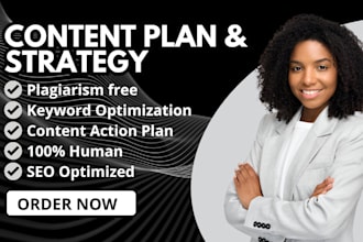 create a content strategy and blog posts with keyword research