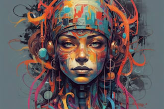 design awesome graffiti pop art font