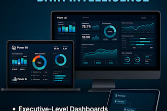 create interactive power bi dashboards and automate your data