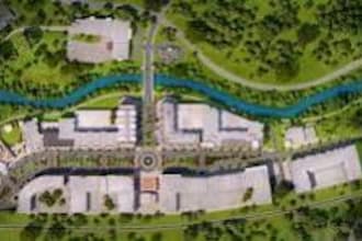 design 2d site plan, master plan,real estate landscape plot plan illustration