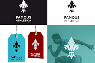 do modern monogram, boutique, urban clothing and fashion brand logo design