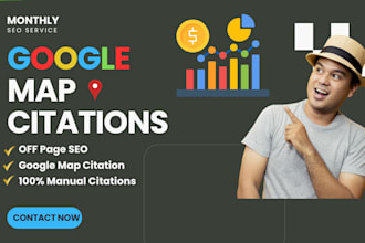 do monthly off page local SEO google map citations and directory listings