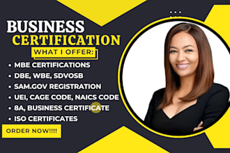 register samgov, get uei, mbe certificate, wbe, wosb, 8a, sdvosb, mwbe, hubzone