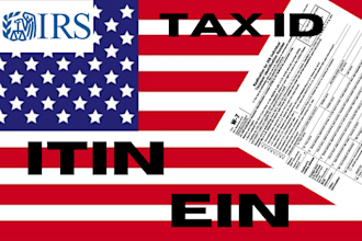 help you get your itin, ein, or irs tax id as a non US resident
