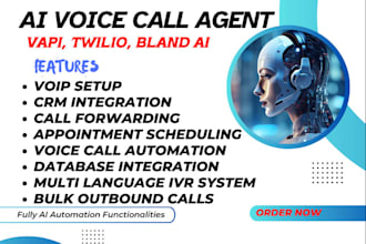 build make ai agent whatsapp chatbot automation vioce ai agent website bot nlp