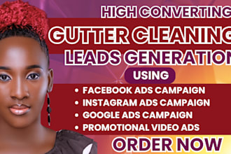 gutter cleaning leads gutter cleaning google ads cleaning facebook ads video ads