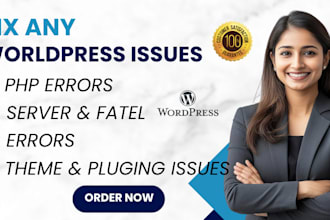 fix wordpress PHP, themes, plugins and fatal errors and SEO