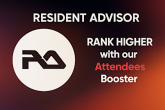 promote resident advisor event, ra interested audience to increase attendees