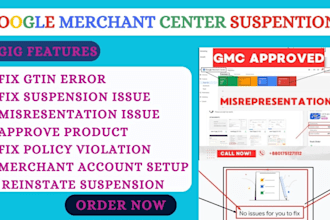 create google merchant center fix misrepresentation gmc issues gtin error ppc