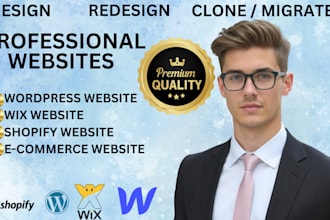 revamp clone rebuild wordpress website with elementor