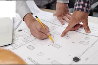 draw stamp architectural drawing engineering drawing floor plan for city