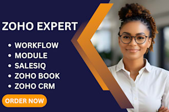 setup zoho crm, campaign, one, zoho salesiq, zoho recruit, zoho site, zoho desks