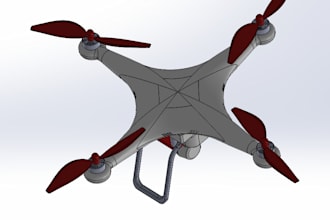 create 3d cad models and assemblies in solidworks