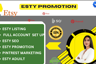 etsy promotion seo pinterest pin etsy pod etsy listing etsy rank tiktok shop