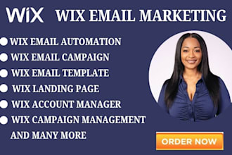 setup wix email automation wix email campaign wix landing page email marketing