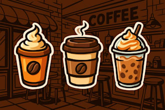 design custom stickers for your brand or business