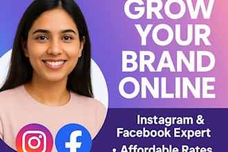 grow your instagram and facebook pages organically
