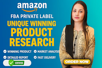do premium amazon fba product research for unique private label winning products