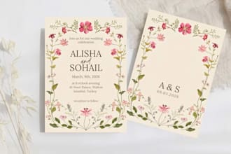 design custom wedding invitation cards