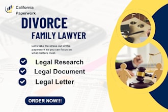do your california divorce, child custody paperwork