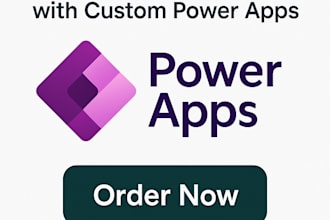 build custom power apps integrated with sharepoint or sql