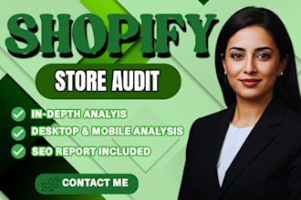 do shopify store audit shopify cro review fix conversion rate