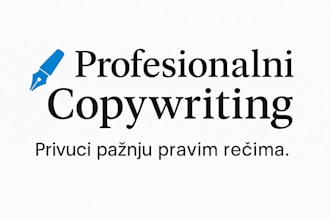 specialize in creating persuasive and engaging copy designed