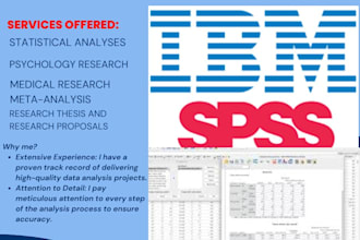 offer data analysis using spss, stata, excel and rstudio