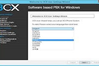 setup, install, configure and troubleshoot 3cx voip phone system