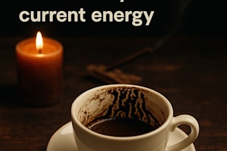 read your turkish coffee cup and reveal your current energy