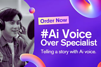 do human like male and female ai voice over