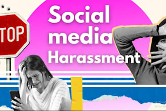 investigate social media harassment and info gathering as a private investigator