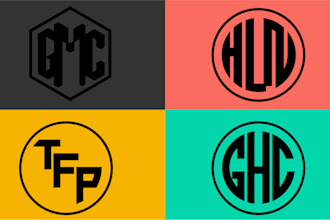 make modern wordmark logo for your brand