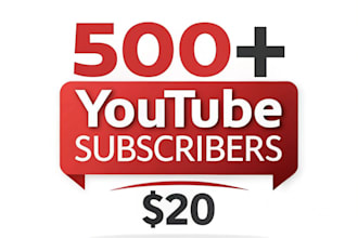 grow organic 500 youtube followers fast