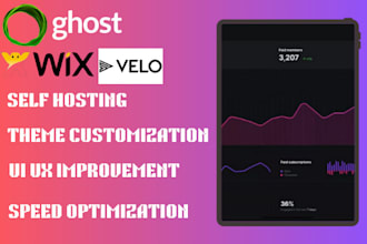 wix velo code wix database wix cms ghost cms craft cms ionos bluehost website