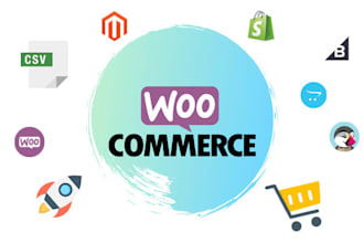 convert clone migrate shopify, magento, prestashop opencart store to woocommerce