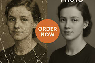 restore, repair, and colorize your old or damaged photos